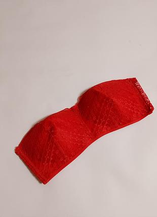 Кружевной бюстгальтер бандо #1046#