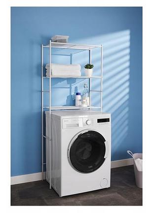 Полиця для ванної livarno home біла 30 x 66 x 162 см