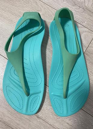Crocs sexi flip, размер w6