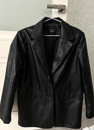Кожаный пиджак house