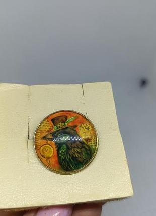 Брошь в стиле стимпанк