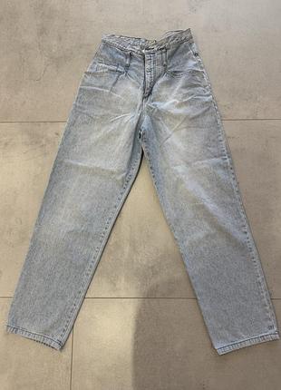 Винтажные джинсы высокая посадка
