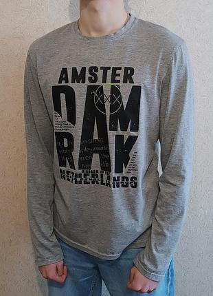 Чоловічий лонгслів кофта