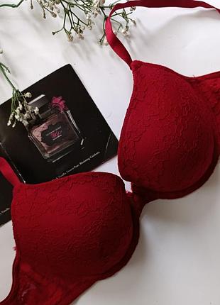 Бюстгальтер ажурный бюст кружевной лиф кружевый h&amp;m 80c 75d