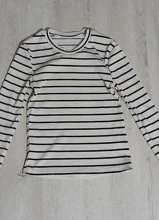 Полосатый лонгслив
