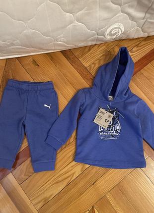 Костюм новый puma, для самых маленьких