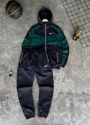 Чоловічий спортивний костюм nike | спортивний костюм двійка nike на змійці