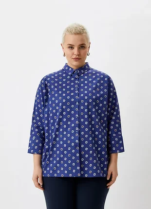 Стильная блуза marina rinaldi рубашка блуза р. l/xl, премиум  (max mara group)