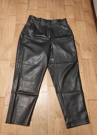 Кожаные брюки h&amp;m