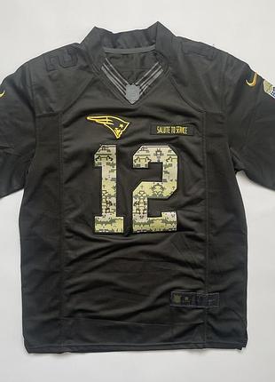 Футболка nfl tom brady patriots nike