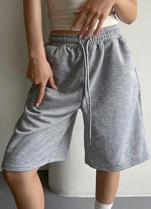 Шорти трикотаж оверсайз унісекс