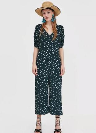 Комбінезон premium zara в дрібні квіточки