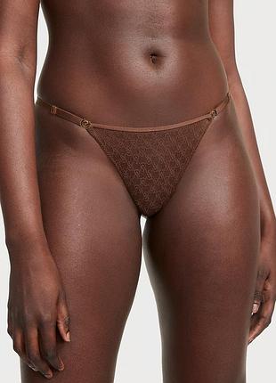 Трусики icon by victoria's secret lace thong panty