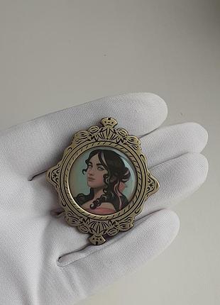 Брошь бижутерия