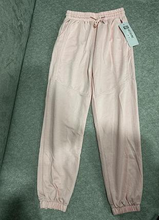 Джоггеры женские розовые штаны розовые
