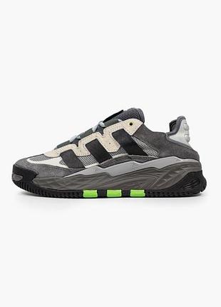 Мужские спортивные кроссовки adidas niteball gray кроссовки на весну, лето демисезон мужское спортивное кроссовки