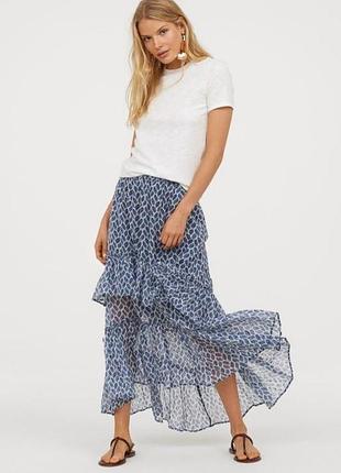 Спідниця з воланами