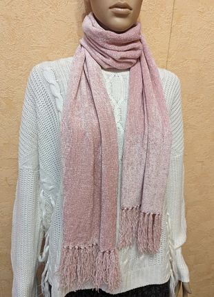 Шарф оксамитовий велюровий