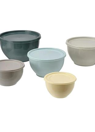Набор мисок с крышкой garnityren