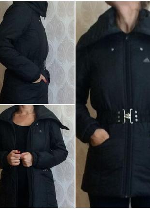 Куртка adidas осень/весна/нехолодная зима, размер 8/36/s, 10/38/m10 фото