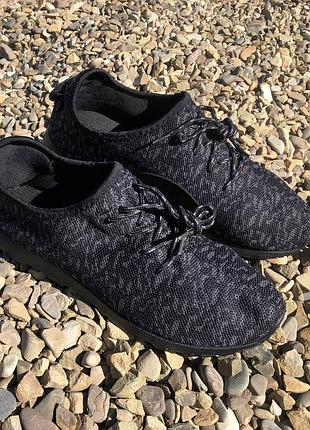 Чоловічі кросівки сітка  еспадрильї чоловічі | легкі літні чорні кросівки. модель 74612. колір: чорний