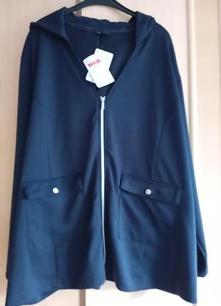 Кофта-пиджак новая,фирменная большого размера женская р.56/58.