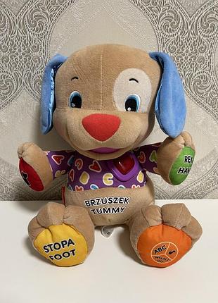 Fisher-price інтерактивна іграшка співає розмовляє польська англійська