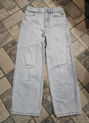 Брюки джинсы багги