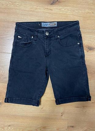 Шорты мужские темно синие прямые, размер s