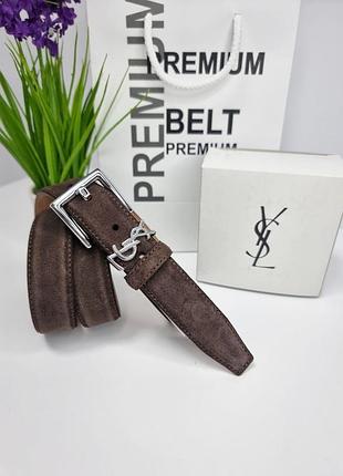 Замшевые женские ремни