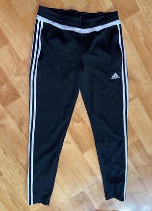 Женские спортивные штаны с лампасами adidas uk12-14