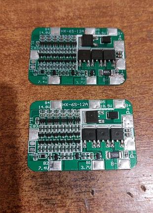 Контроллер заряда разряда hx-6s-12a bms li-ion батарей
