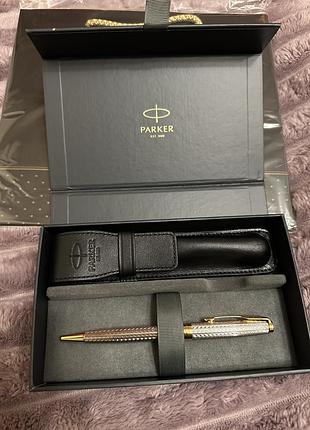 Набір parker sonnet ручка + чохол (88632b24)