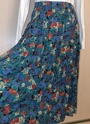 Вискозная пышная юбка