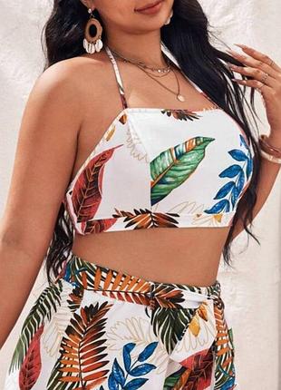 Стильный топ с открытой спинкой размера m