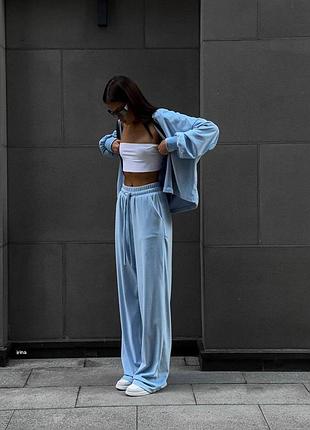 Женский плюшевый костюм кофта штаны турецкий велюр мягкий