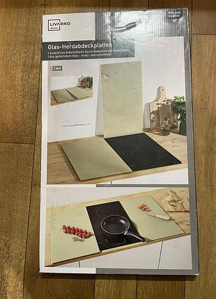 Скляні накладні поверхні для кухні livarno
