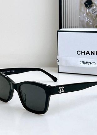 Черные брендовые очки шатнел люкс