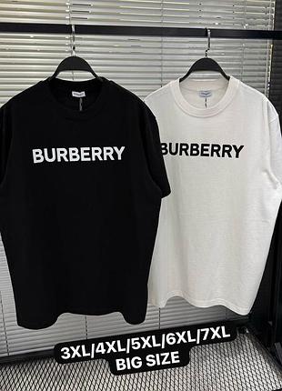 Футболка burberry✨великі розміри!