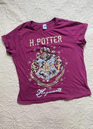 Футболка гаррі поттер з надписом harry potter
