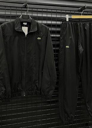 Чоловічий спортивний костюм lacoste , плащівка