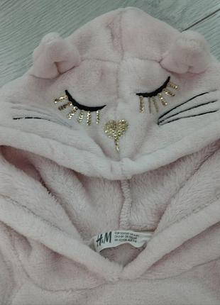 Теплий светр,меховушка,кенгуру h&m 6/8 3