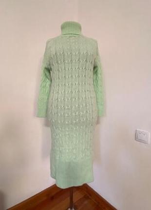 Итальянное мятное платье yr