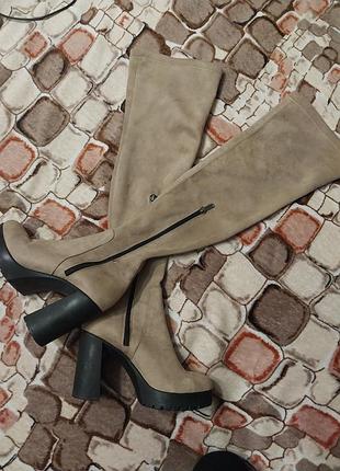 Ботфопты – чёлки экозамш