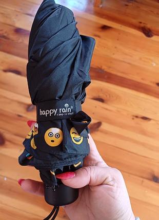 Доросла маленька складна парасолька парасоля happy rain в сумочку