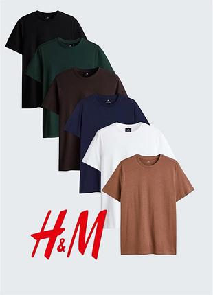 H&m нова базова чоловіча футболка
