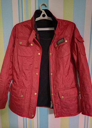 Куртка стьобана жіноча barbour international (m) оригінал! пишнота!