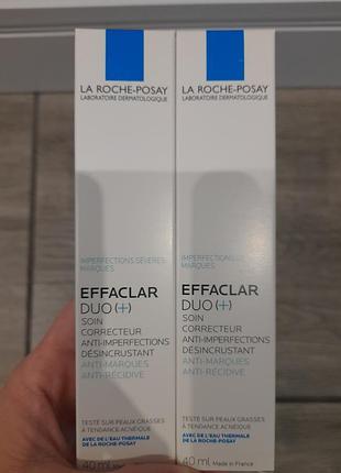 Новий крем la roche-posay effaclar duo + (40мл)