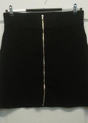 Юбка стрейч на молнии р.48-50