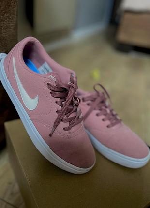 Женские кроссовки nike sbstar solar в розовом цвете